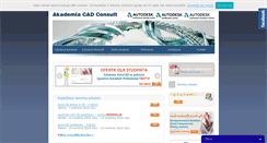 Desktop Screenshot of cad-akademia.pl